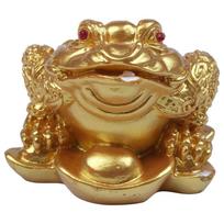 Good-Chinese Feng Shui Money Lucky Fortune Wealth Frog Toad Coin Home Decoration Home Office Decoration Lucky Gifts auksas