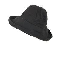 Hot Selling Plain  Cotton and Linen Adult Sunshade Beach Bucket Sun Hat Adjustable juoda