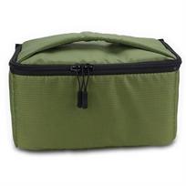 Insert Padded Camera Bag Dividing Partition Digital Camera Case Camera Protector Pouch  DSLR SLR žalia
