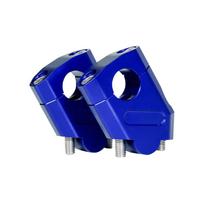 Comfortable Control Motorcycle Handlebar Riser Motorcycle  Accessories CNC Modification Parts Upgrade Handlebar Riser U-HR-001 mėlyna