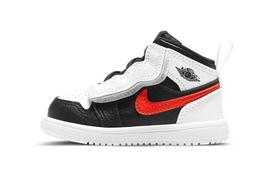 Jordan Air Jordan 1 Mid Alt Black White Slip Resistant Cushioning Abrasion Resistant Lightweight Mid top Toddler Shoes AR6352-075 22