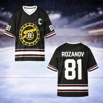 2026 Hot-selling Summer Heated Rivalry Hockey Jersey Men Women Kids V-Neck Short Sleeve Casual Unisex Pullover Tops All Sizes S