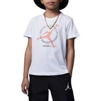 Jordan T Shirt Official Member White Kids' FQ1040-100 L