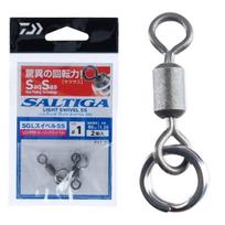 DAIWA Saltiga Light Swivel SS with Ring 1 1 sidabras