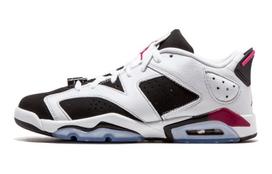 Jordan 6 Retro Low Fuchsia Flash GS 768878-107 38