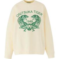 Onitsuka Tiger FW24 Sweatshirt Unisex Ecru 2183B406-700 XL