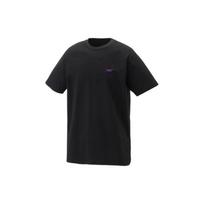 Onitsuka Tiger T Shirts Unisex Black Crew Neck Moderate Straight Fit 2183B200-001 S