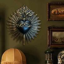 Gothic Wall Hanging Ornament for Living Space juoda