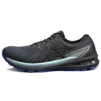 Asics GT-2000 10 Patogūs Madingi Trendiniai Audinio Žemi Bėgimo Bateliai Vyriškas Kedas Juodi 1011B412-020 44