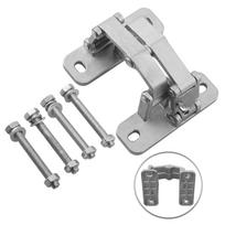 Robust Door Hinge in Stainless Steel for Secure Installation on Thick Doors 70kg