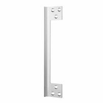 Universal L-Shaped Door Locks Shield Plate Rustproof Reversible Outswing Angle Cover Corrosion Resistant Stainless Steel sidabras