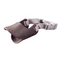 Duck Bill Dog Muzzle Anti Bite Soft Silicone Dog Mouth Cover with Adjustable Strap Puppy Muzzle to Prevent Barking Biting S ruda