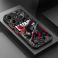 Dėklas Xiaomi Redmi Note 14 A4 13C 14C 10 13 Pro Plus 9S 12 11 Funda Telefono dėklas Spider-Man Heroes Return Redmi Note 12 Pro+ black