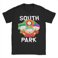 South Cartoon Park CartUnisex Unisex T Shirt CartUnisex Kyle Stan Tees Short Sleeve Round Neck TShirt Pure Cotton Clothing S