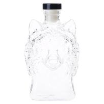 Modern Wolf Head Bourbon Decanter Wine Dispenser Glass Bottle Bourbon Decanter For Gifting and Wine Flavor Enhancement 1