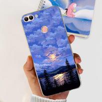 For Huawei P Smart Case FIG-LX1 Soft Silicone TPU Clear Cases For Huawei P Smart 2018 2017 Cover Coque Funda Butterfly Astronaut Huawei P Smart