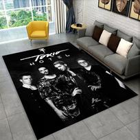 Rock Band Tokio Hotel Bill Kaulitz Carpet Rug for Bedroom Living Room Sofa Playroom Doormat Home Decor,Kid Area Rug Non-slip 40x60cm