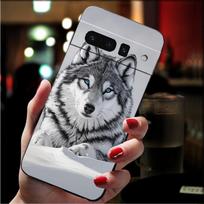 Telefono dėklas Google Pixel 10 9 Pro XL 9A 8 7 6 Pro Pixel 8A 7A 6A Pixel 8 7 6 5 Gyvūnas Vilkas Google Pixel 6 Pro