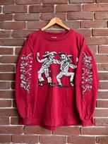 Retas 90-ųjų Vintažinis The Offspring Ixnay HombreTee Punk Grupės L Bordo Unisex Marškinėliai XXXXL