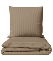Premium satino patalynės komplektas „Brandy Stripe Sateen“ (150x200 cm)
