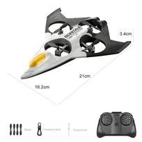 V56 RC Drone Stunt Aerial Photography Fighter 2.4G Remote Control Glider Camera Airplane 360° Stunt Roll EPP Foam Toys for Gift