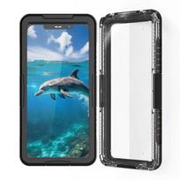 IP68 atsparus vandeniui, smūgiams atsparus mobiliojo telefono dėklas, skirtas iPhone, Samsung, Xiaomi, Google, Oppo, Vivo, Moto, telefono dangtelis iki 7 colių Universal for phone under 7 inch PET juoda