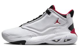 Jordan Max Aura 4 Baltas Juodas Universitetinis Raudonas DN3687-160 45