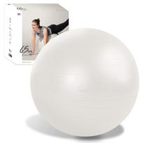 ALINCO Balance Ball, Diameter 65cm, Chair, Stool, Lightweight, Air Pump balta