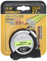 Komelon Power Blade II 27mm x 5.5m length 5.5 m juoda