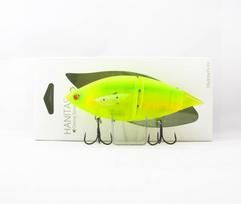Madotachi Hanitas LR 130mm 1.5 oz Floating Lure Monster Chartreuse (1633)