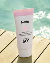 Nella White Eye Glow Fermented Tone Up Sun Cream 50g NONE