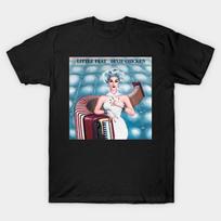 Men Black Print T-shirt Little Feat Dixie Chicken 1973 No-Cut Transfer Paper Print Cotton Tshirt S juoda