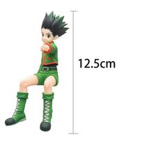 12cm Anime Medžiotojas Killua Zoldyck Figūrėlė PVC Medžiotojo Veiksmo Figūrėlė Killua Figūrėlė Gon Freecss Modelis Automobilio Papuošalai Dovanos 12CM 12CM without box blue