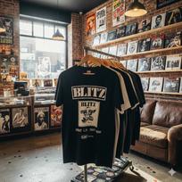 Blitz Voice of a Generation Punk Band Graphic T-Shirt Black Unisex - T435 L