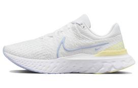 Nike React Infinity Run Flyknit 3 White Violet Citron Tint Women's DD3024-100 35.5