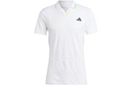 Adidas AEROREADY Polo marškinėliai vyriški Balti Polo apykaklės Vidutinio tiesumo kirpimo IA7099 S