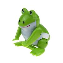 Atgalinis šuolis varlės žaislas Mielas gyvūno formos Juokingas Mažas Lygus Žalias Pramogos Saugus Vaikams Spyruoklinis Vėjo varomas varlės žaislas Vaikų Dovana Frog