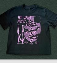 Hot Water Music Merch Flying Fish Boxy Unisex T-Shirt XXL