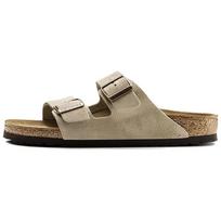 Birkenstock Arizona Soft Bed Taupe Unisex Sneakers Tan 0051461 43