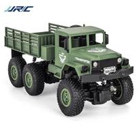 JJRC 1/18 Rc Car Off-Road  2.4G Radio Controlled Car Military Electric Machine 10Km/h Rc Buggy Children's Cars Toys for Boys kid gray