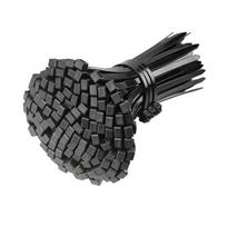 Premium Recycled Nylon Self-Locking Cable Ties High Tensile Strength Black White Multi-Size Assortment Heavy Duty Wire Ties Set juoda