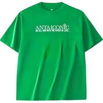ANTA T Shirts Men's Noah Green Crew Neck Thin 152428142-3 2XL