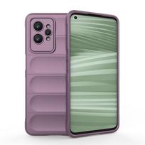 For Realme GT 2 Pro dėklas Dangtelis OPPO Realme GT 2 Pro Capas Atsparus smūgiams Galinis buferis Šarvuotas Minkštas TPU Dėl Fundas Realme GT 2 GT2 Pro For Realme GT 2 Pro violetinė