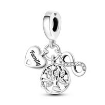 Silver Plated Puppy Lion Cat Paw Sparkling Charms Beads For Original Bracelet Pendant Women Jewelry Gifts