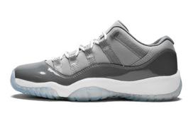 Jordan 11 Retro Low Cool Grey GS 528896-003 36