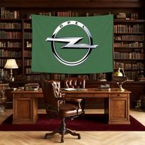 NB1O-OPEL-ES-s Car flag For Outdoor Camping Bar Picnic Party Home Decoration Ornaments Banner (as the picture,QZ40x60CM)
