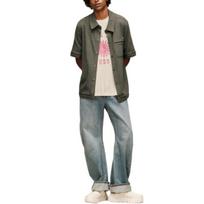 UGG Shirts Men's Green Gray Lapel Moderate 1175198-GRNGR S