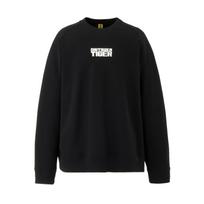 Onitsuka Tiger CREW NECK SWEAT Knitwear Unisex Black 2183B404-001 S