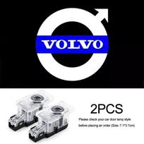 2 vnt. HD LED automobilio pasveikinimo durų lemputės, skirtos Volvo AWD C30 C70 S40 S60 S80 S90 T6 V40 V50 V60 V70 V90 XC40 XC60 XC70 XC90 auto 2pcs