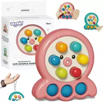 WOOPIE Arcade Game Stick Mole String Octopus Rožinė 2in1
